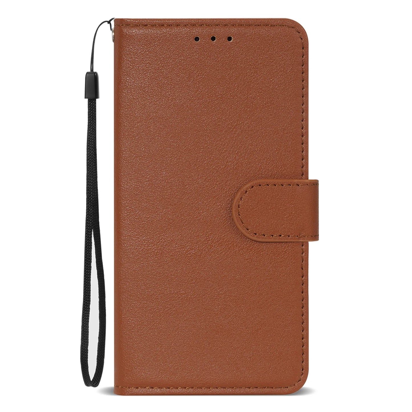 Flip Wallet Leather Case with Card Slots for iPhone Models