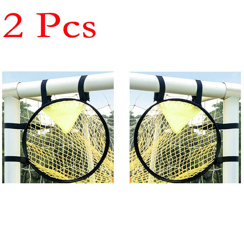 Foldable Football Target Net - Easy Attach Soccer Training Practice