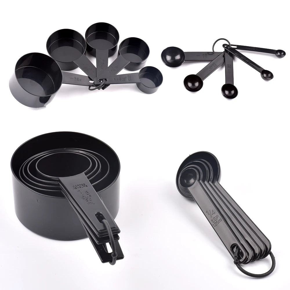 Measuring Cup and Spoon Set - 5 or 10 Piece Kitchen Kit