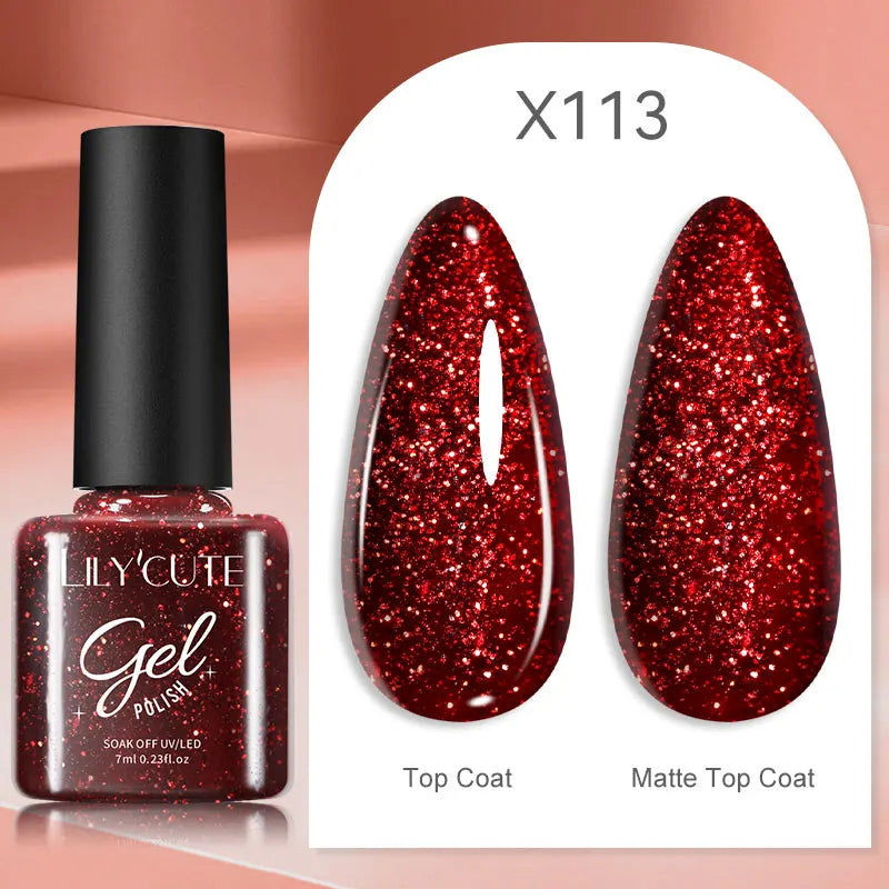 LILYCUTE 7ml Soak-Off UV Gel Nail Polish