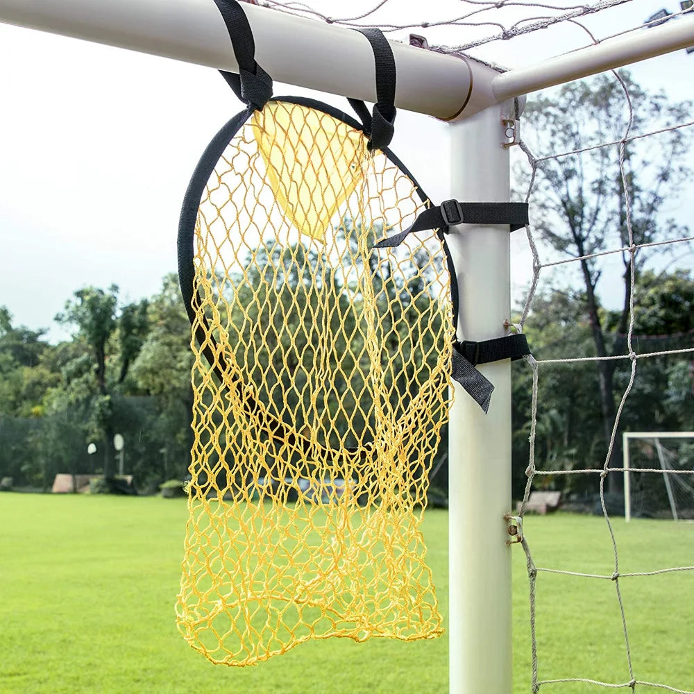 Foldable Football Target Net - Easy Attach Soccer Training Practice