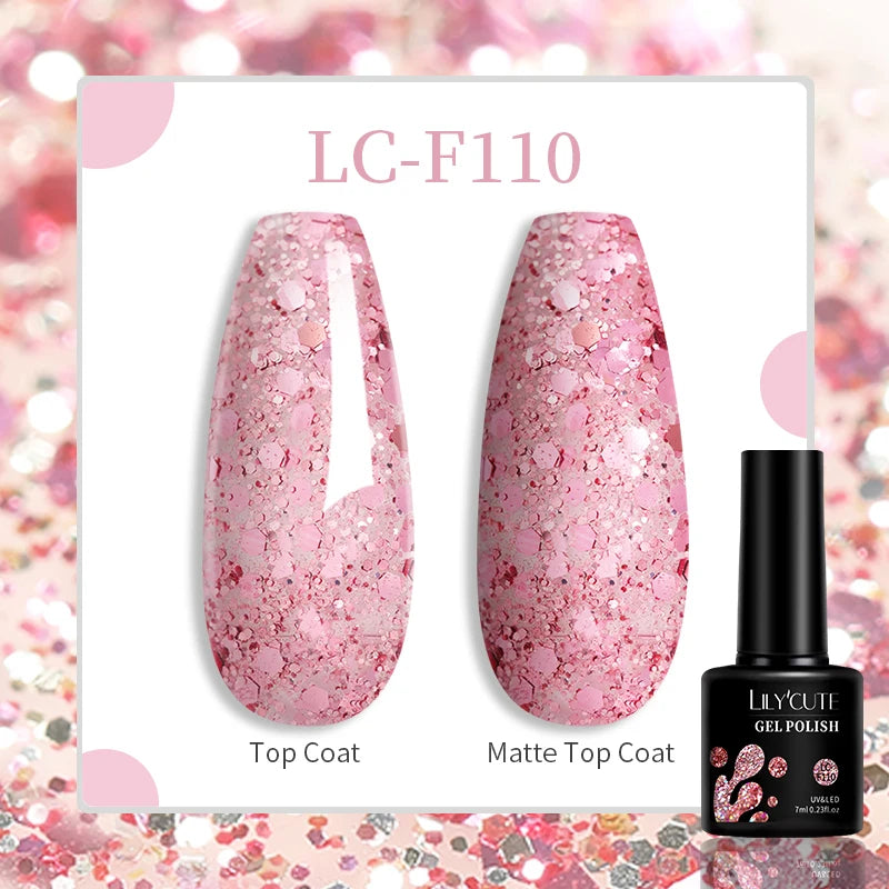 LILYCUTE 7ml Soak-Off UV Gel Nail Polish
