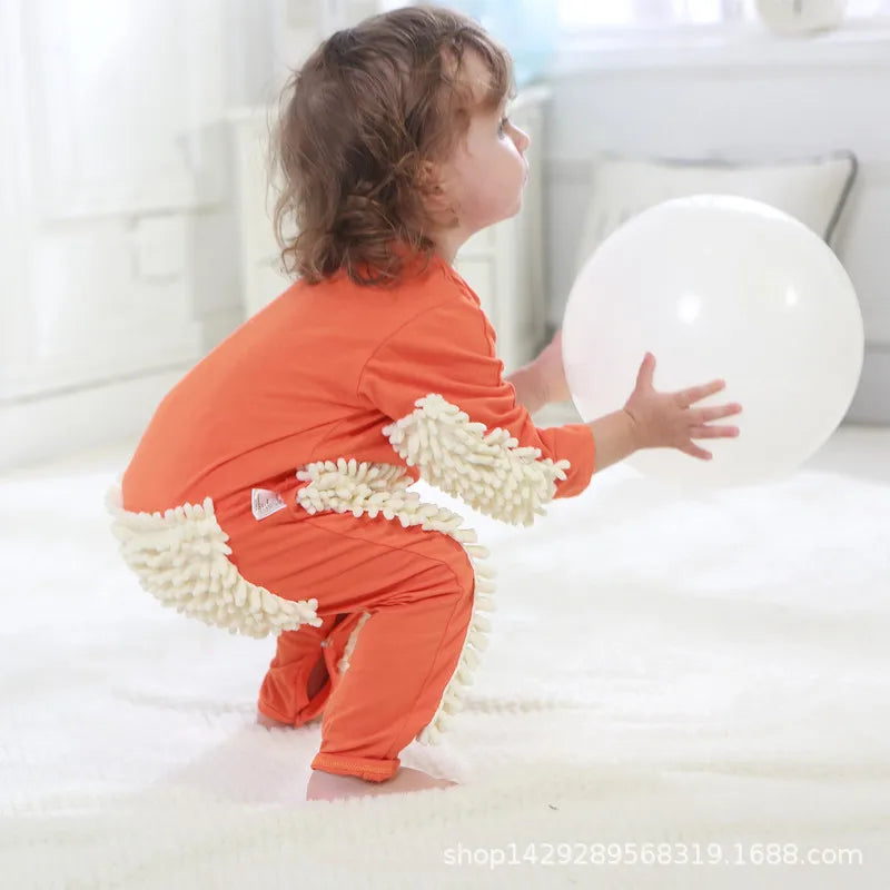 Cotton Long Sleeve Baby Romper Jumpsuit for Toddlers