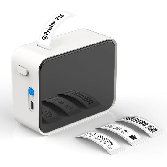 Marklife P15 Bluetooth Label Printer - Portable Inkless Sticker Maker