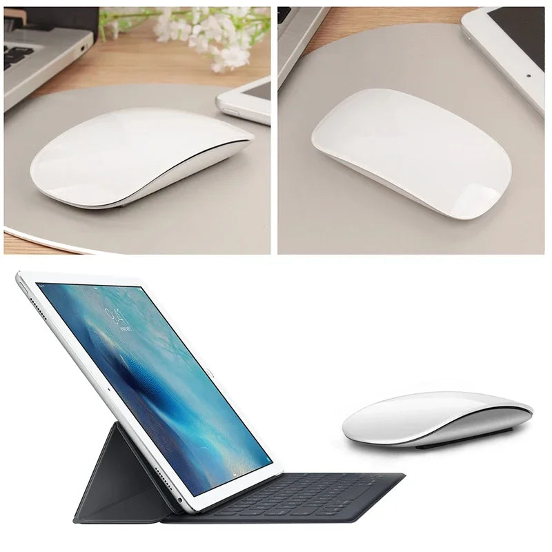 Lenovo Rechargeable Wireless Mouse - Bluetooth 5.0 Silent Laptop Mouse