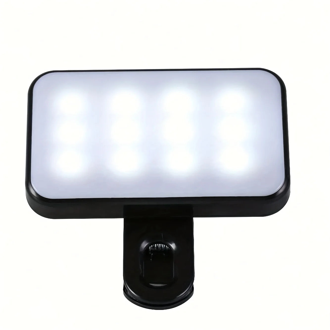 Portable Mini Selfie Fill Light - Rechargeable Clip-On Phone Light