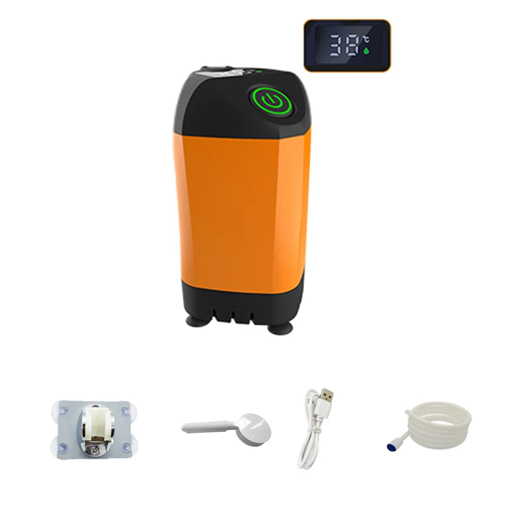 Outdoor Camping Shower Pump - IPX7 Portable Electric Travel Shower