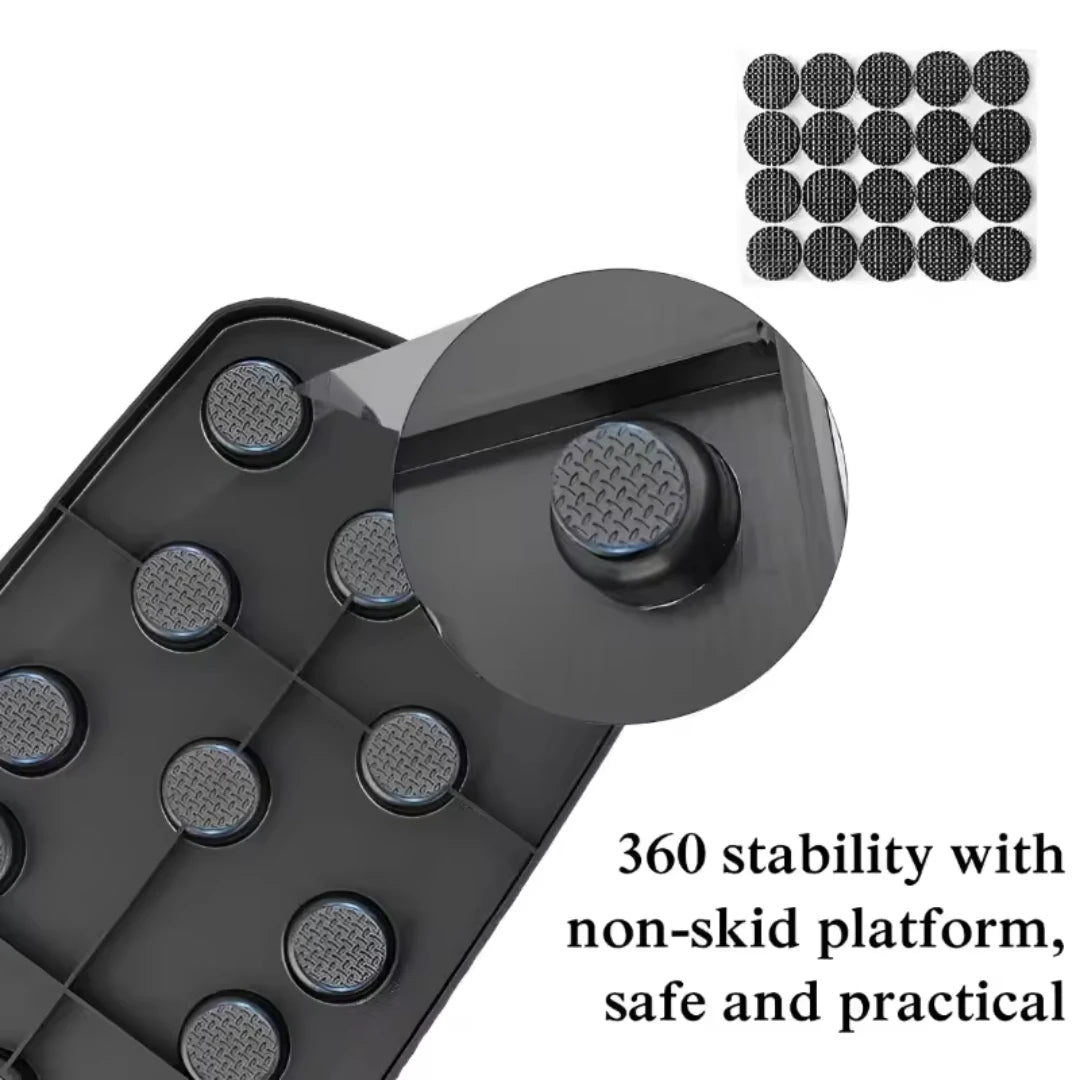 Foldable Push-Up Board Set with Handles for Full-Body Training