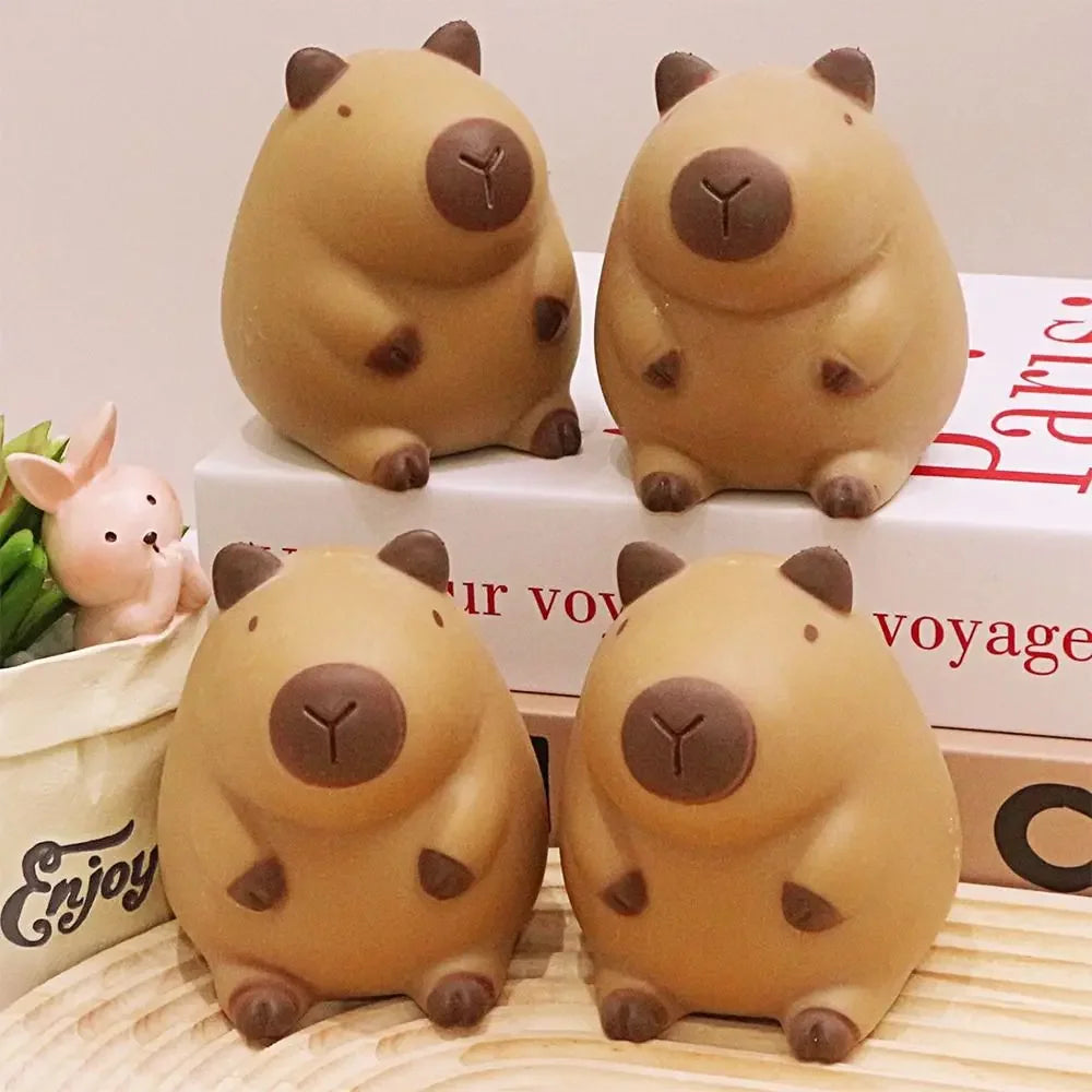 Capybara Slow Rebound Squeeze Toy - Kawaii Stress Relief Gift