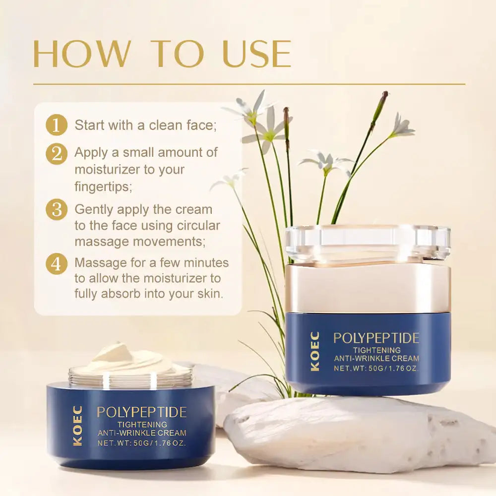 KOEC Polypeptide Anti-Wrinkle Face Cream - 50g