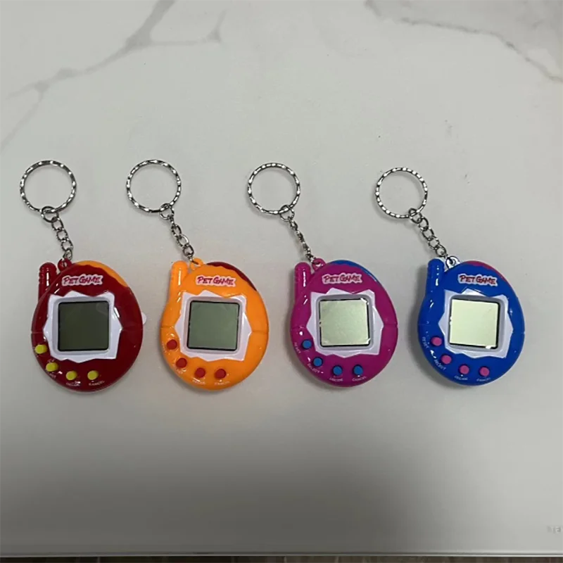Transparent Virtual Pet Toy - 168-in-1 Nostalgic Digital Game