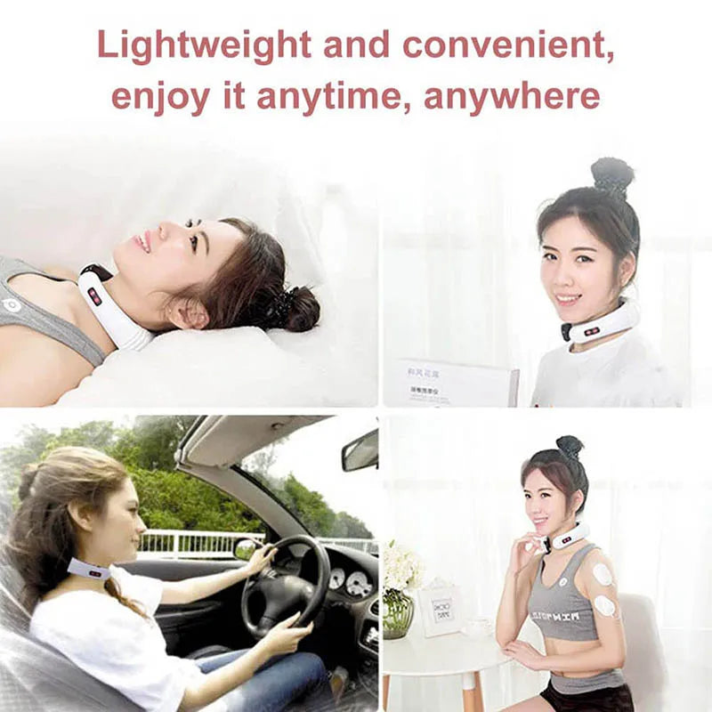 Electric Neck and Shoulder Massager with Control
