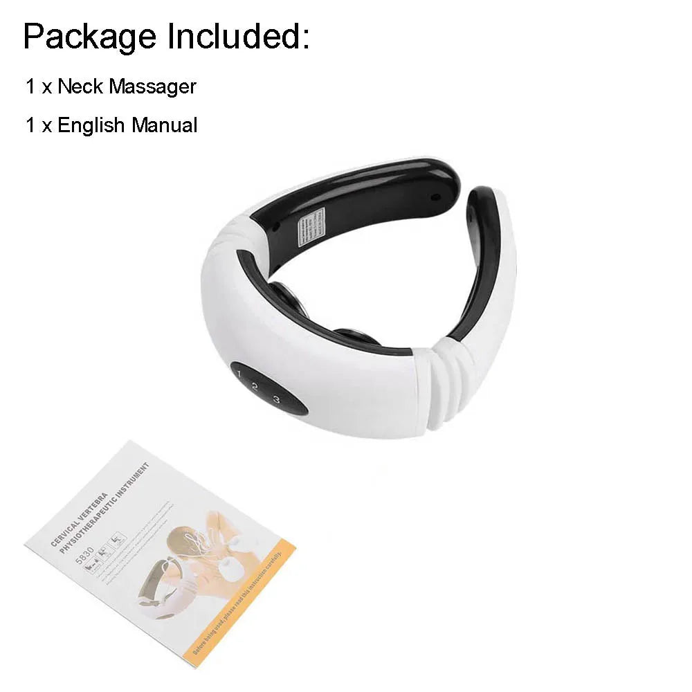 Electric Neck and Shoulder Massager with Control