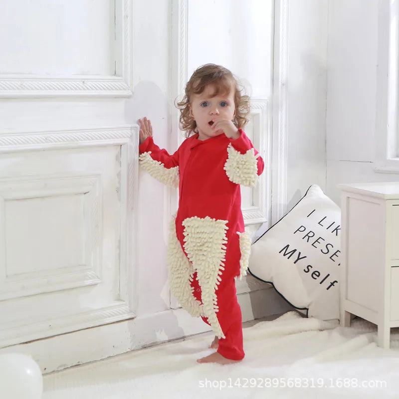 Cotton Long Sleeve Baby Romper Jumpsuit for Toddlers
