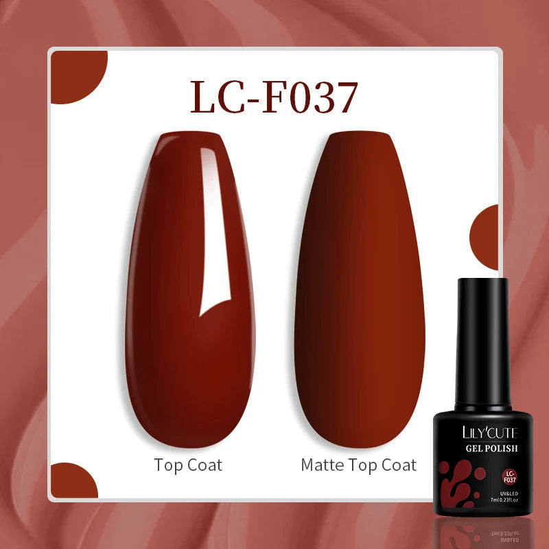LILYCUTE 7ml Soak-Off UV Gel Nail Polish