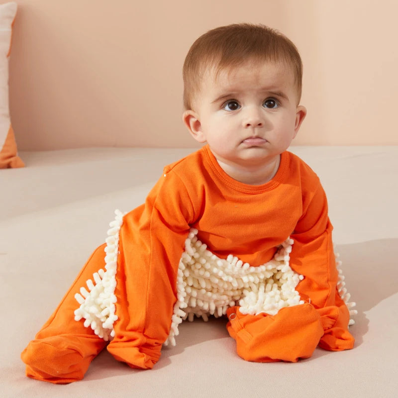 Cotton Long Sleeve Baby Romper Jumpsuit for Toddlers