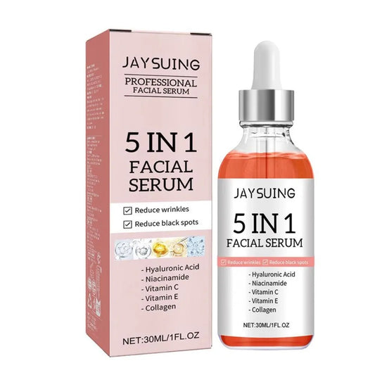 5-in-1 Face Serum - Vitamin C Hyaluronic Acid Skincare Liquid