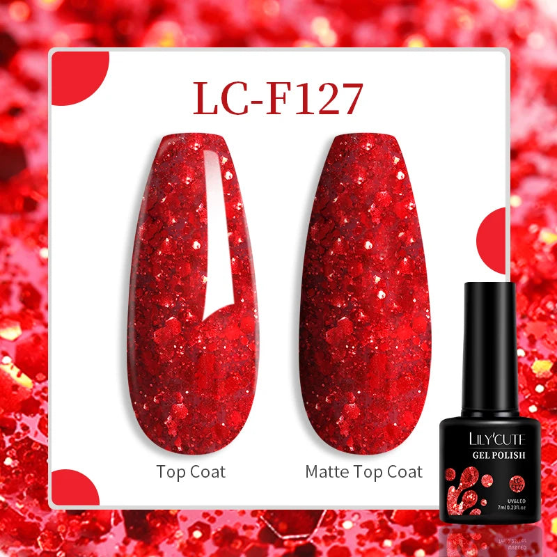 LILYCUTE 7ml Soak-Off UV Gel Nail Polish