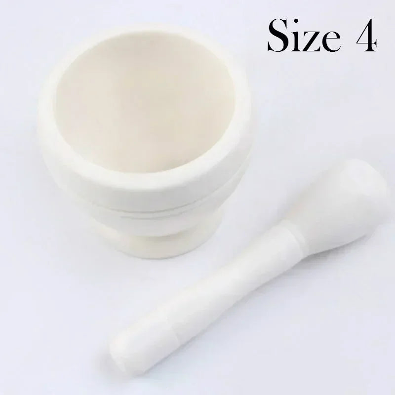 Resin Mortar and Pestle Set for Garlic, Herbs, and Spices