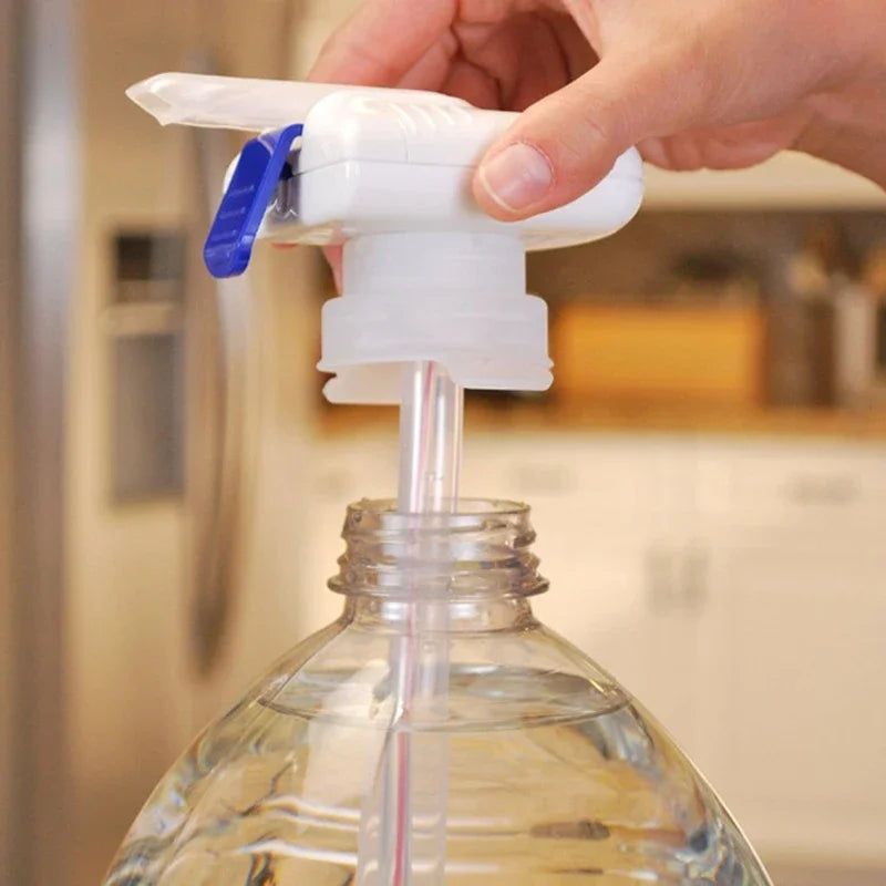 Automatic Water Bottle Suction Pump Dispenser Straw