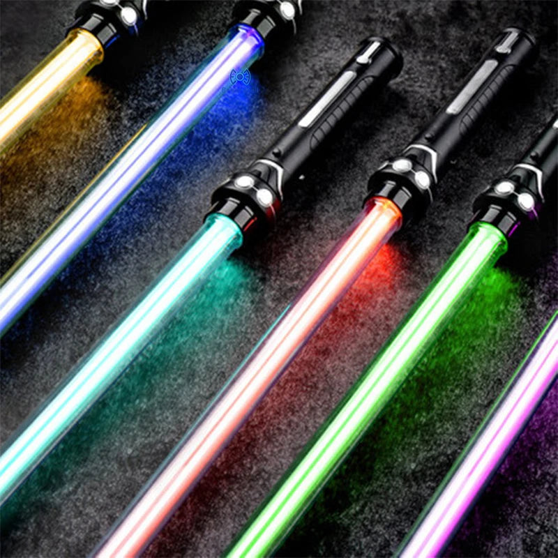 RGB Light Saber Toy - 7 Color Flashing Laser Sword Gift