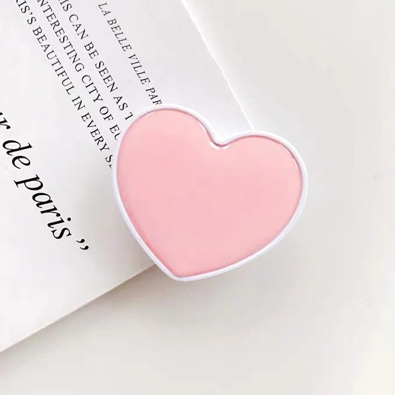 Heart-Shaped Universal Phone Grip Socket Stand