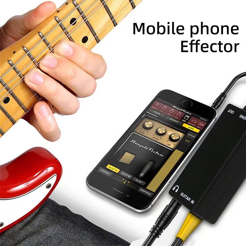 Lanlison Guitar Effects Interface Adapter for iPhone Recording