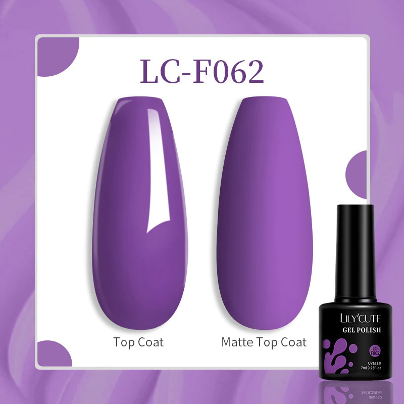 LILYCUTE 7ml Soak-Off UV Gel Nail Polish