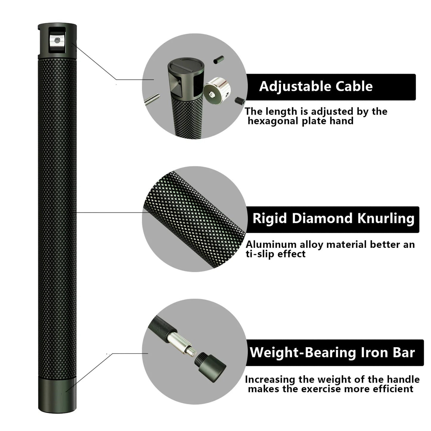 Aluminum Alloy Speed Skipping Rope - 3M Fitness Jump Rope
