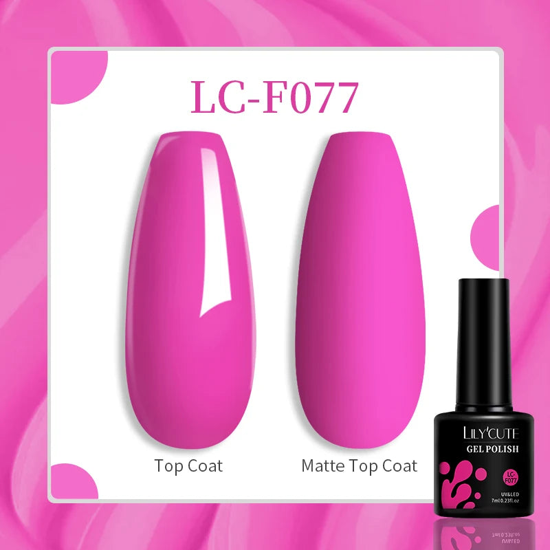 LILYCUTE 7ml Soak-Off UV Gel Nail Polish