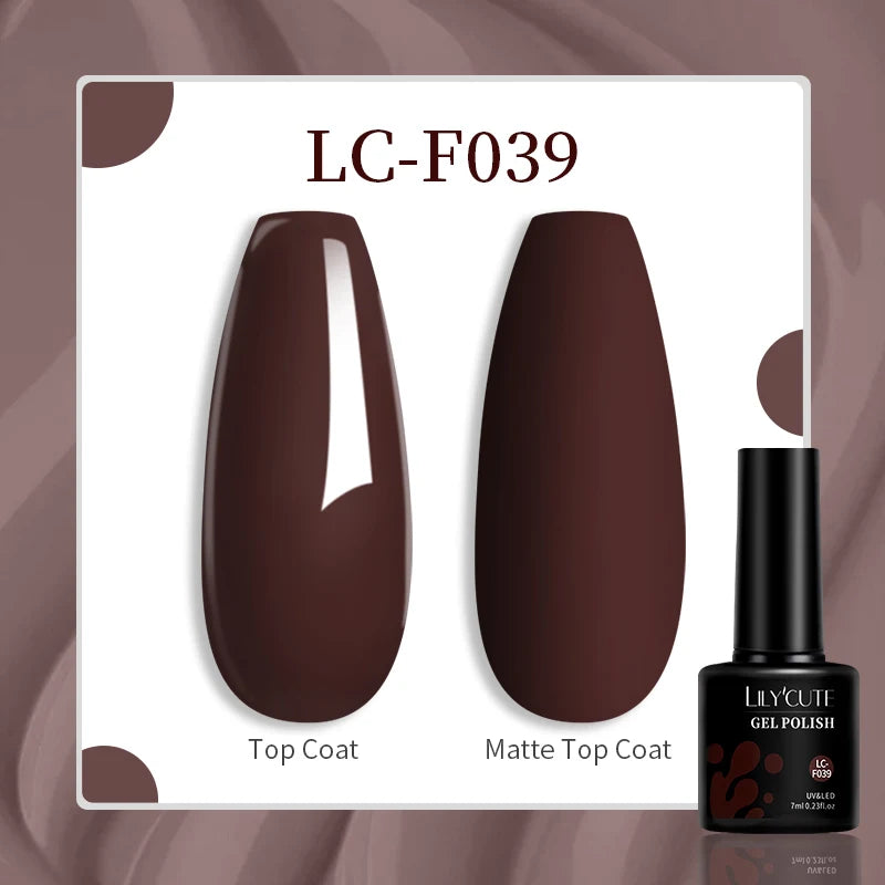 LILYCUTE 7ml Soak-Off UV Gel Nail Polish