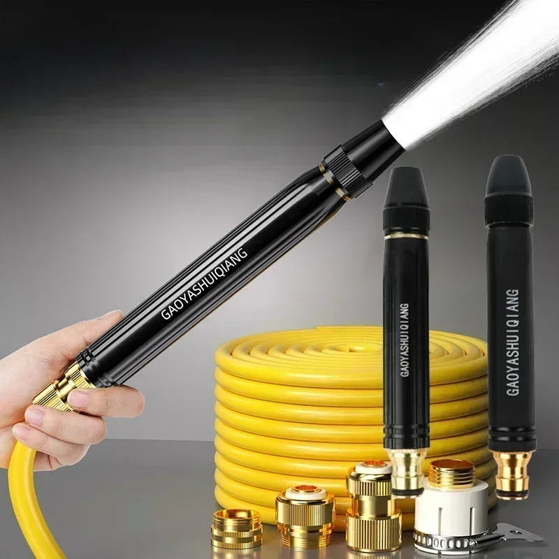 High Pressure Car Wash Gun - Alloy Water Nozzle Sprayer