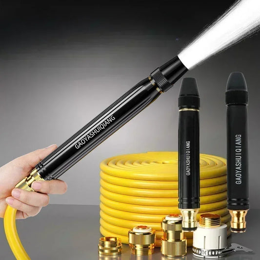 High Pressure Car Wash Gun - Alloy Water Nozzle Sprayer