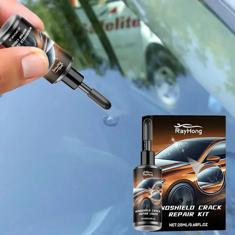 Windshield Crack Repair Fluid Resin Set - 3pcs