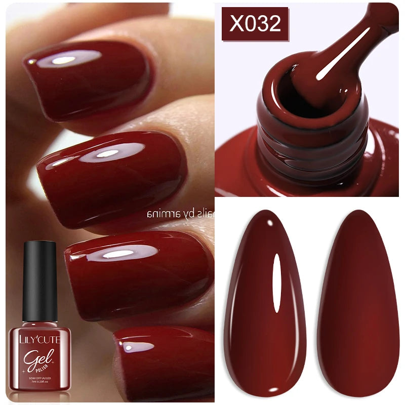 LILYCUTE Reflective Glitter Liner Nail Gel - 5ml