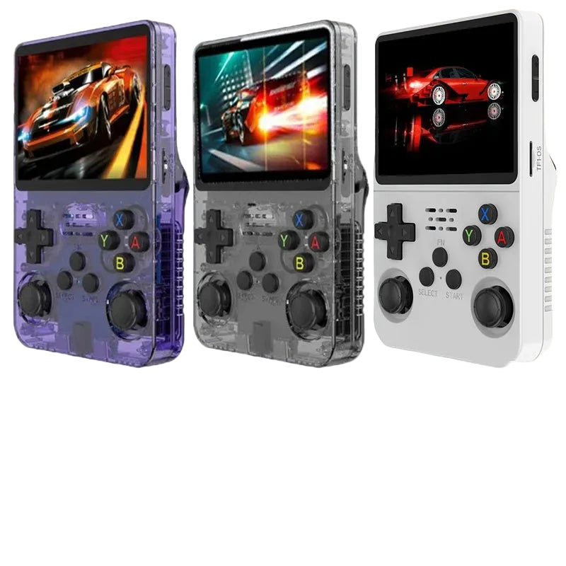 BOYHOM R36S Retro Handheld Game Console - 3.5-Inch IPS Player