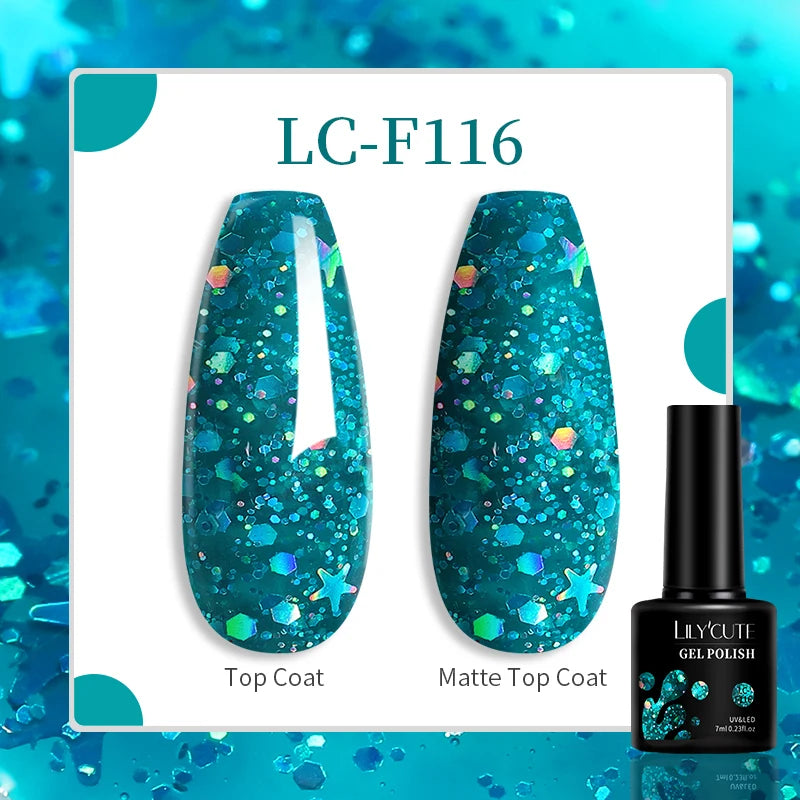 LILYCUTE 7ml Soak-Off UV Gel Nail Polish