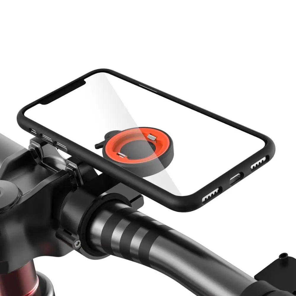 Shockproof Bike Phone Mount - Anti-Vibration Handlebar Holder