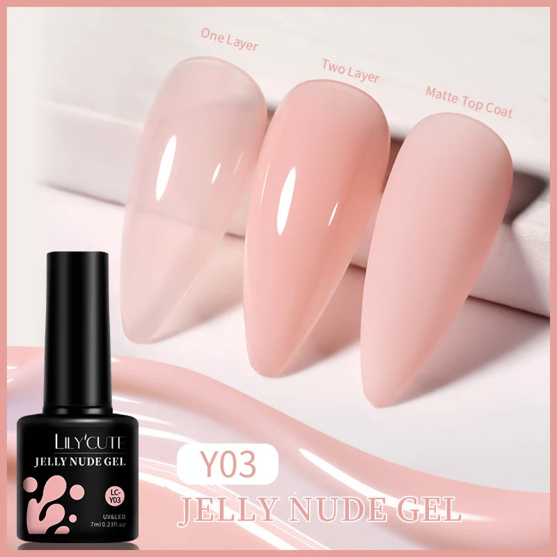 LILYCUTE 7ml Soak-Off UV Gel Nail Polish