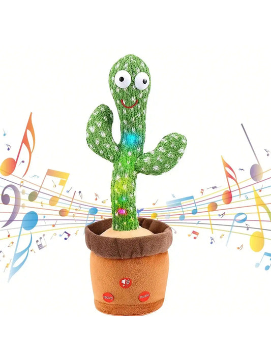 Dancing Talking Cactus Toy - Singing Recording Mimic Plush