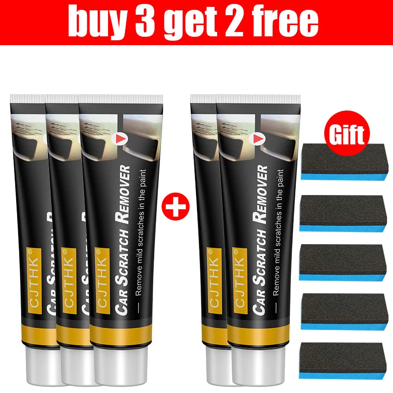 Car Scratch Remover Polishing Compound Set - 5pcs