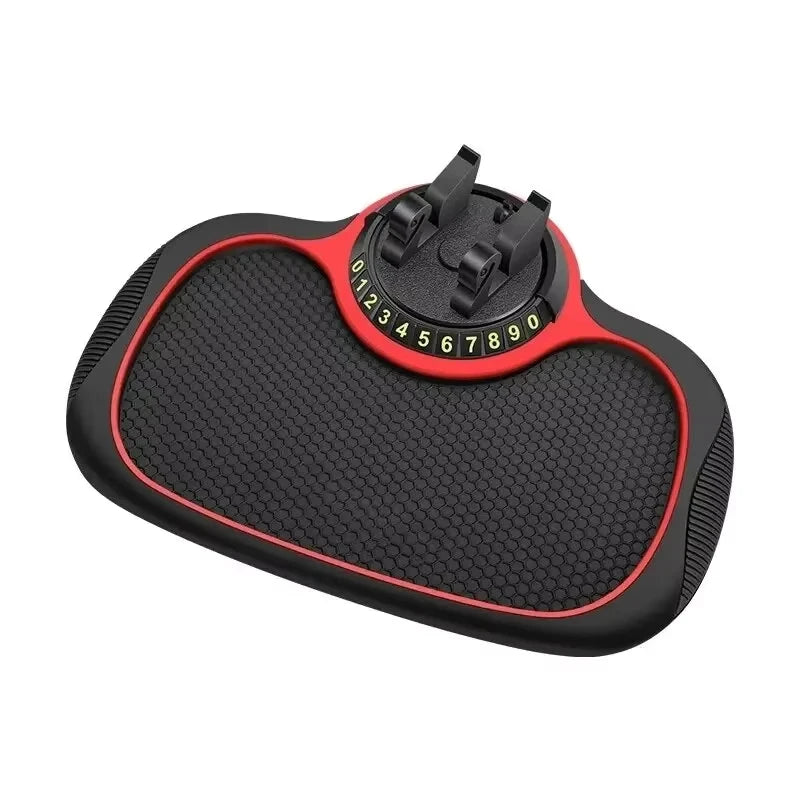 Car Dashboard Anti-Slip Phone Mat - Silicone Sticky Mount Pad
