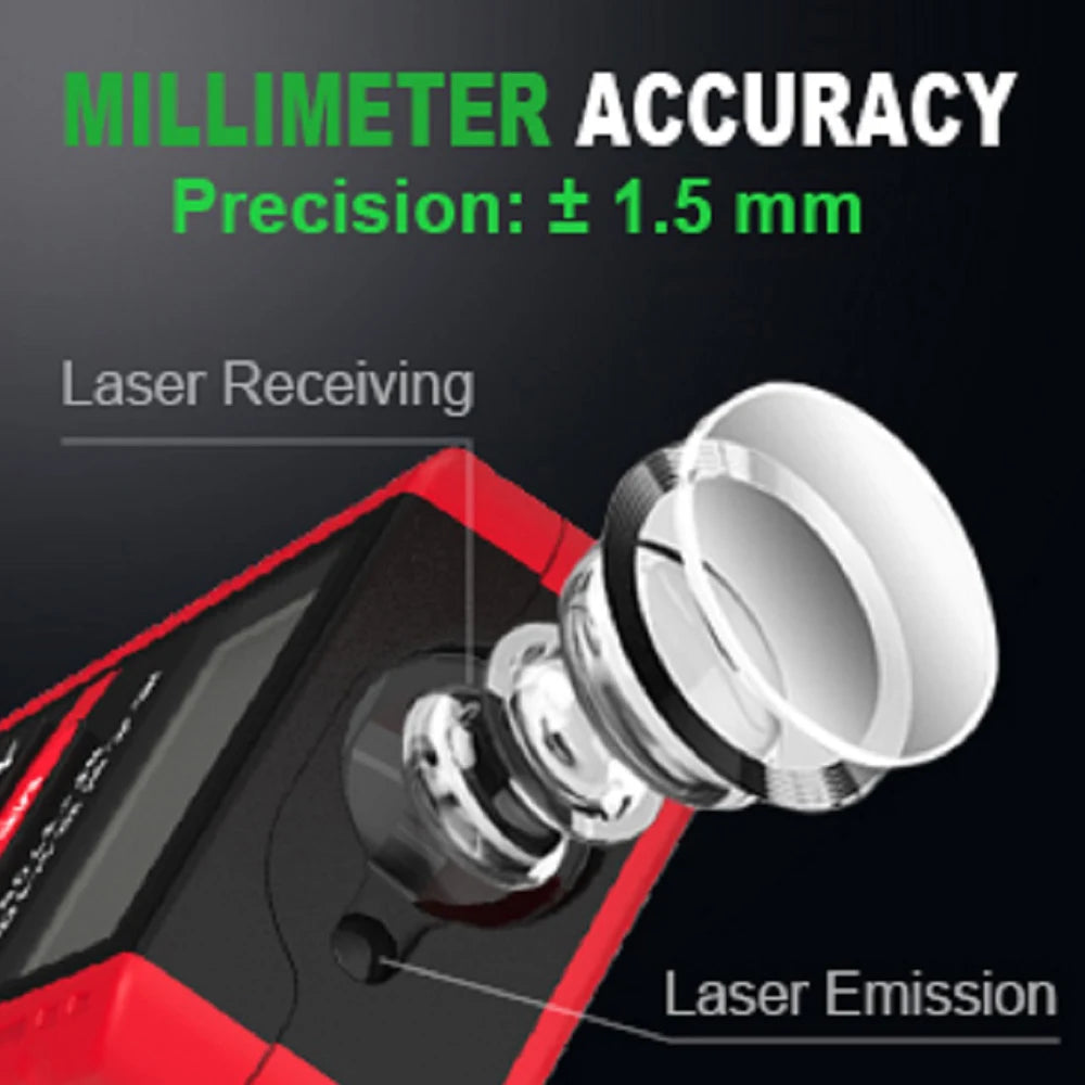 Noyafa NF-271 Laser Distance Meter 40M/80M Rangefinder
