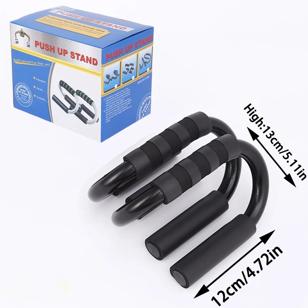 S-Shape Push-Up Handles for Chest and Floor Training