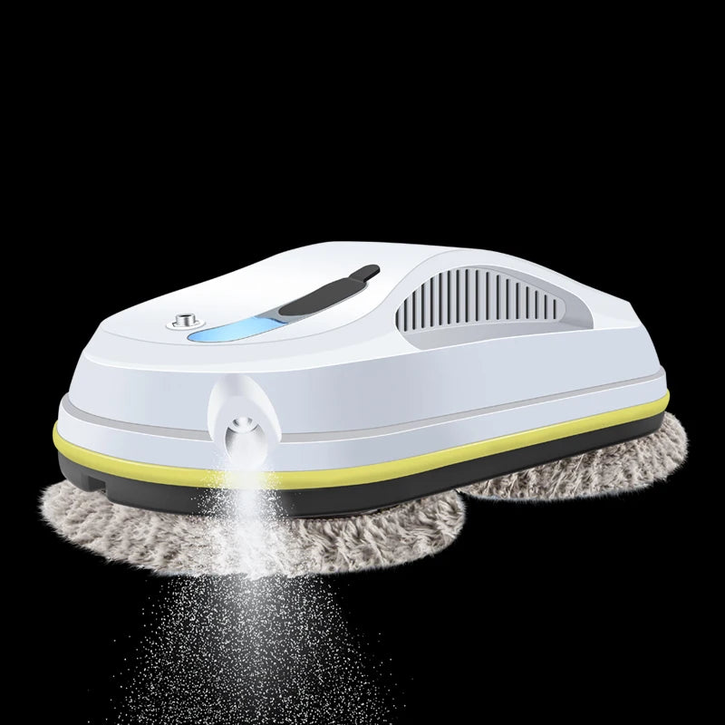 Automatic Window Cleaning Robot - Water Spray Glass Wiper with Remote