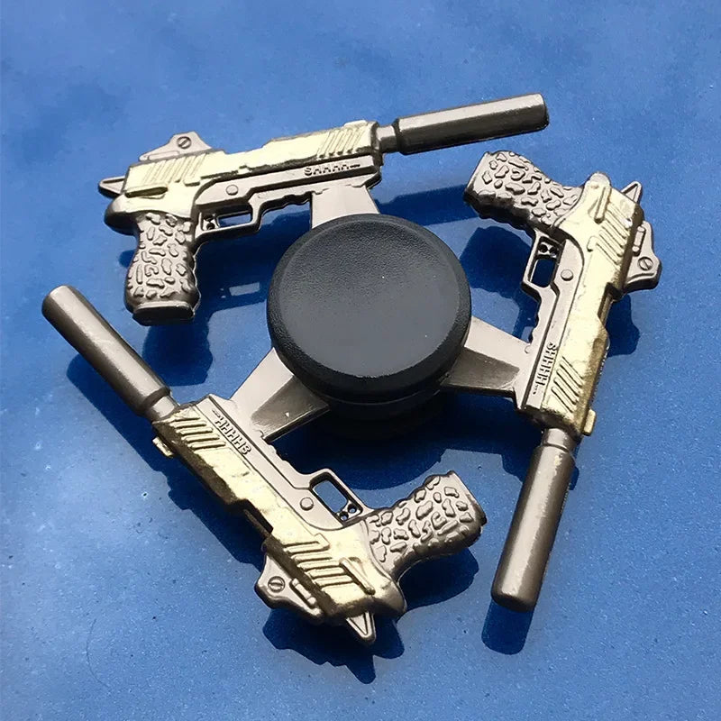 Ninja Metal Fidget Spinner - Stress Relief Hand Spinner Toy