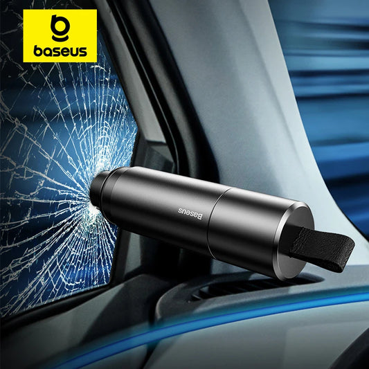 Baseus Car Safety Hammer with Seat Belt Cutter